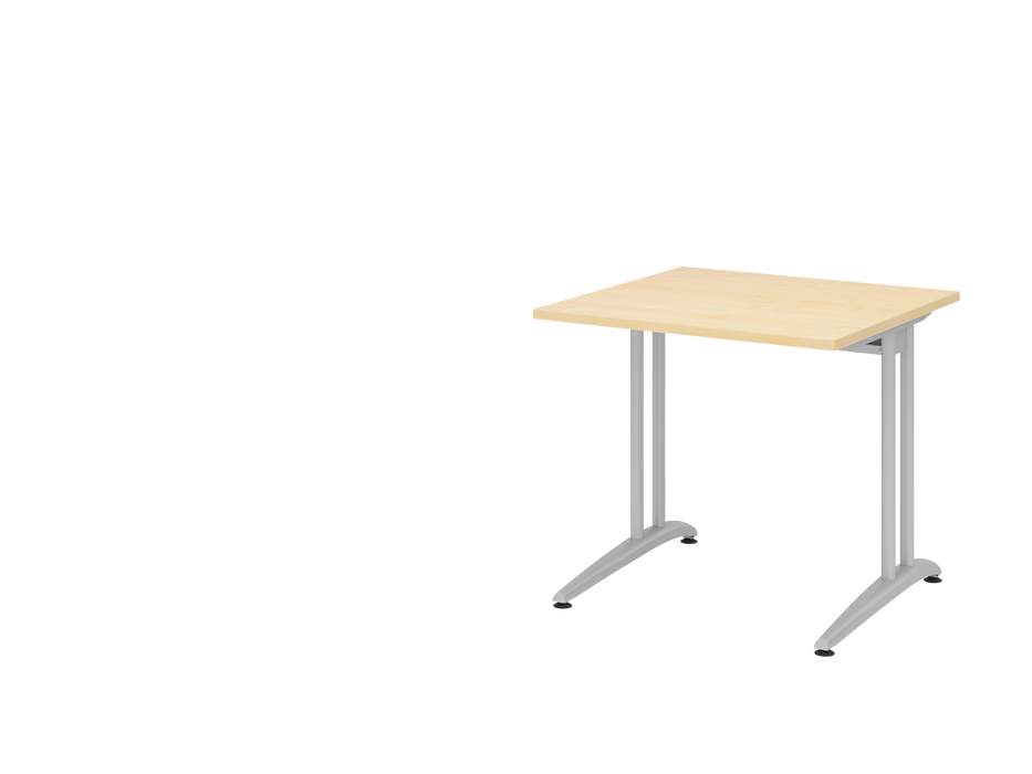 Hammerbacher NEU | Schreibtisch BS08, 80 x 80 cm