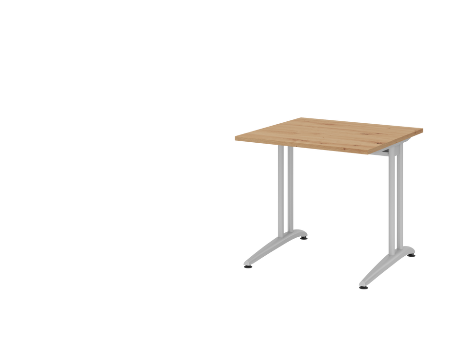 Hammerbacher NEU | Schreibtisch BS08, 80 x 80 cm