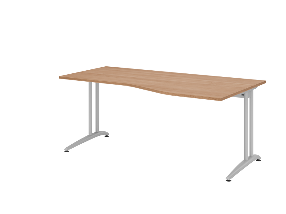 Hammerbacher NEU | Schreibtisch BS18, 180 x 100/80cm