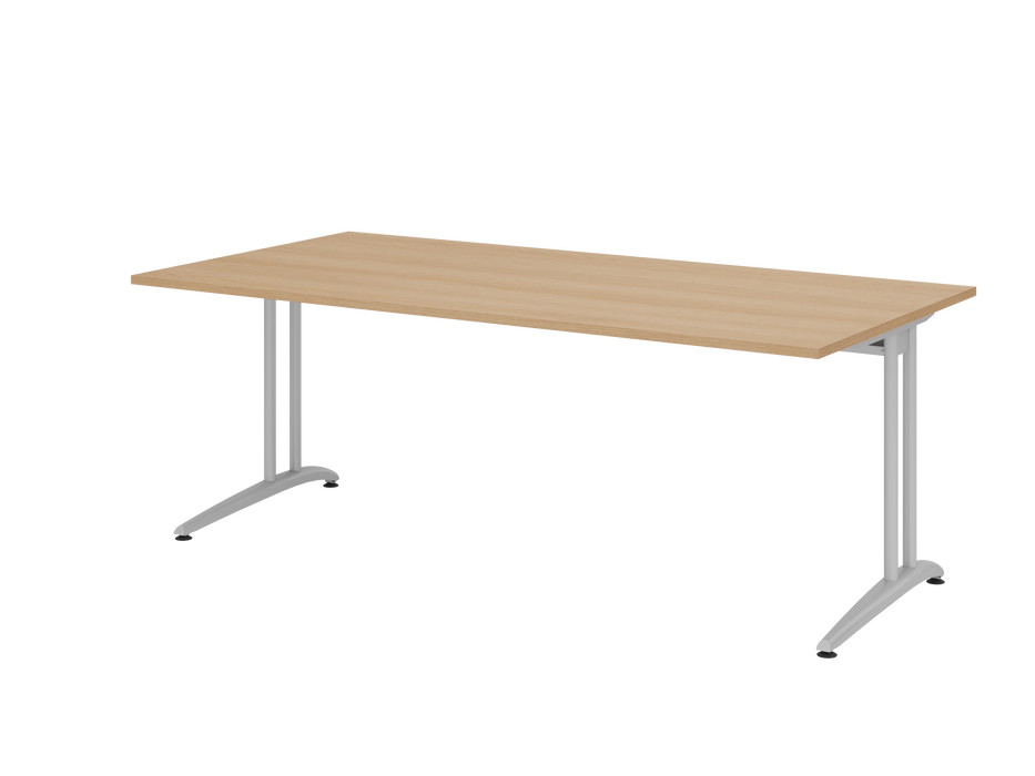 Hammerbacher NEU | Schreibtisch BS2E, 200 x 100 cm