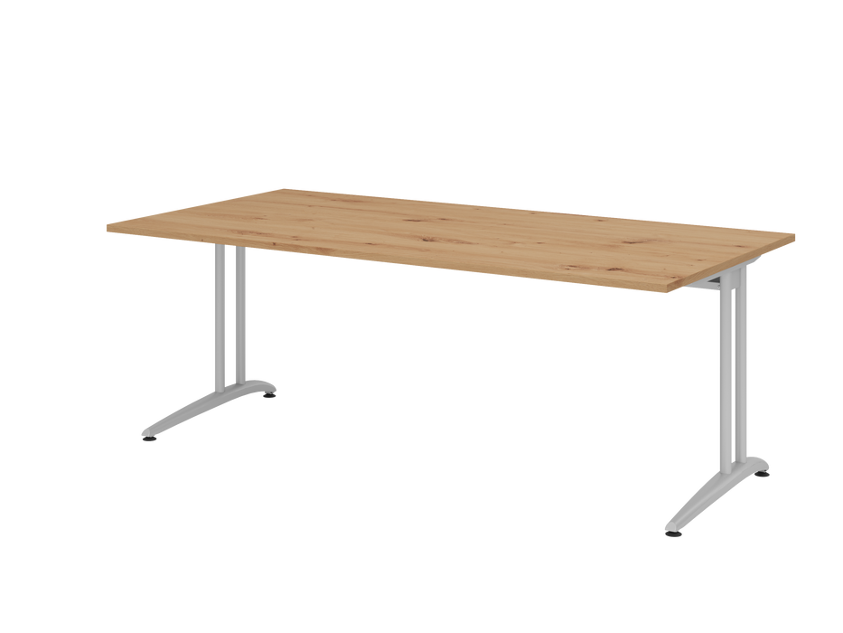 Hammerbacher NEU | Schreibtisch BS2E, 200 x 100 cm