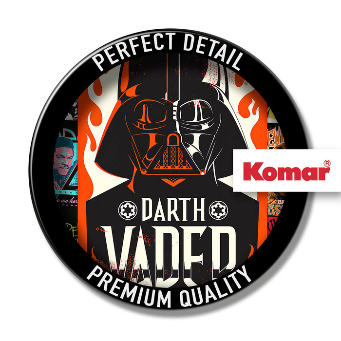 Digitaldruck Vlies Fototapete | Star Wars Rock on Posters | 120 x 200 cm