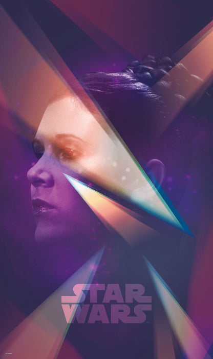 Digitaldruck Vlies Fototapete | Star Wars Female Leia | 120 x 200 cm