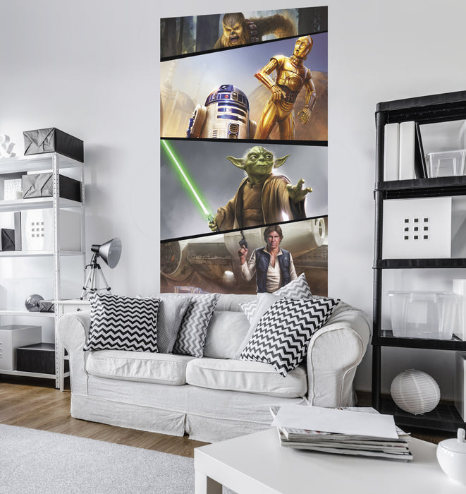 Digitaldruck Vlies Fototapete | Star Wars Moments Rebels | 120 x 200 cm