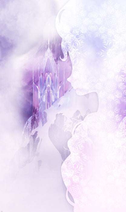 Digitaldruck Vlies Fototapete | Frozen Winter Mist | 120 x 200 cm