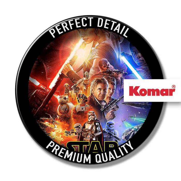 Digitaldruck Vlies Fototapete | Star Wars EP7 Official Movie Poster | 120 x 200 cm
