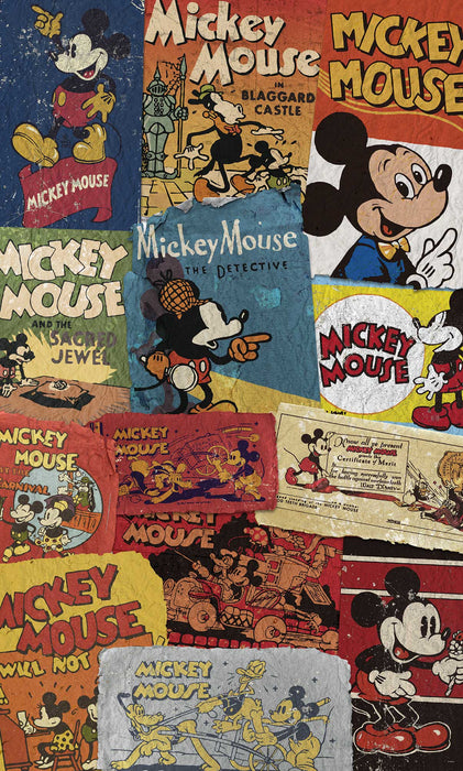 Digitaldruck Vlies Fototapete | Mickey | Billboard | 120 x 200 cm