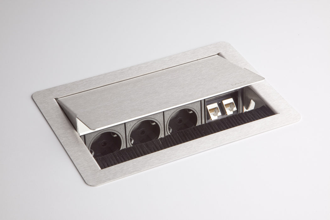 Hammerbacher NEU | Steckdosenleiste DATA1 mit Einbau