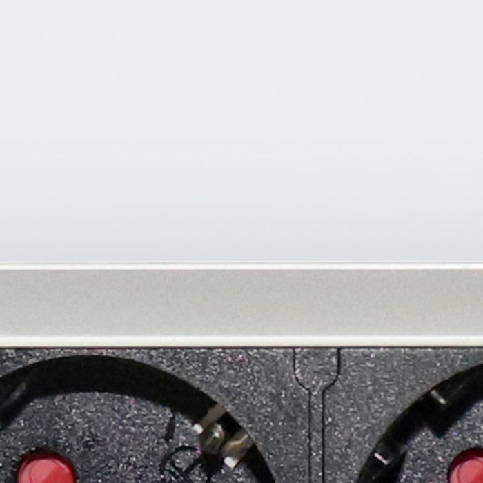 Hammerbacher NEU | Steckdosentower Aluminium versenkbar