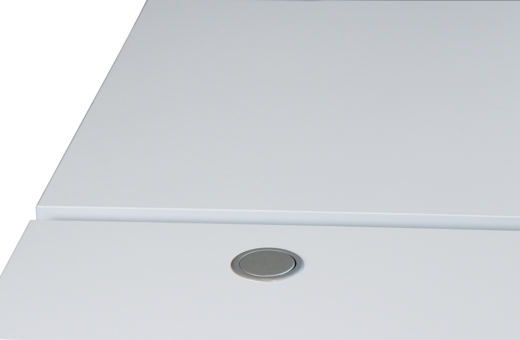 Hammerbacher NEU | Steckdosentower Aluminium versenkbar