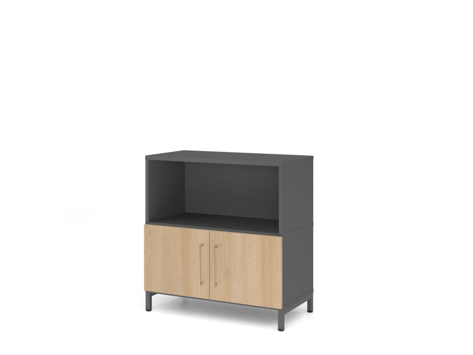 Regal/Türen 80cm, 2OH