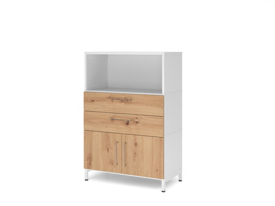 Kombischrank 80cm, 3OH