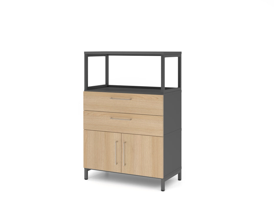 Kombischrank 80cm, 3OH