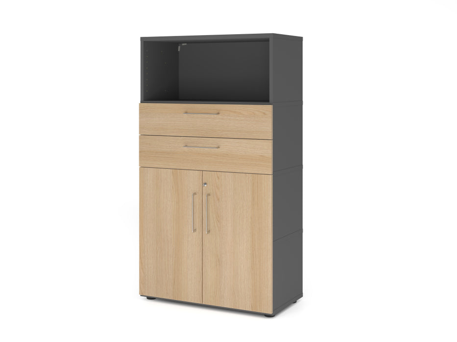 Kombischrank 80cm, 4OH