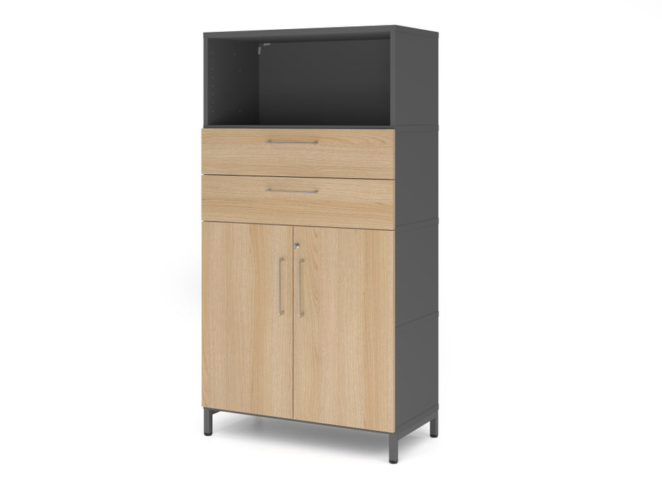 Kombischrank 80cm, 4OH