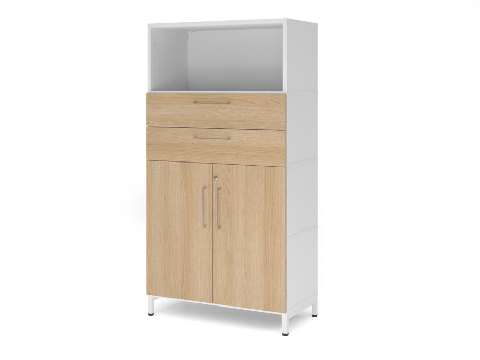 Kombischrank 80cm, 4OH