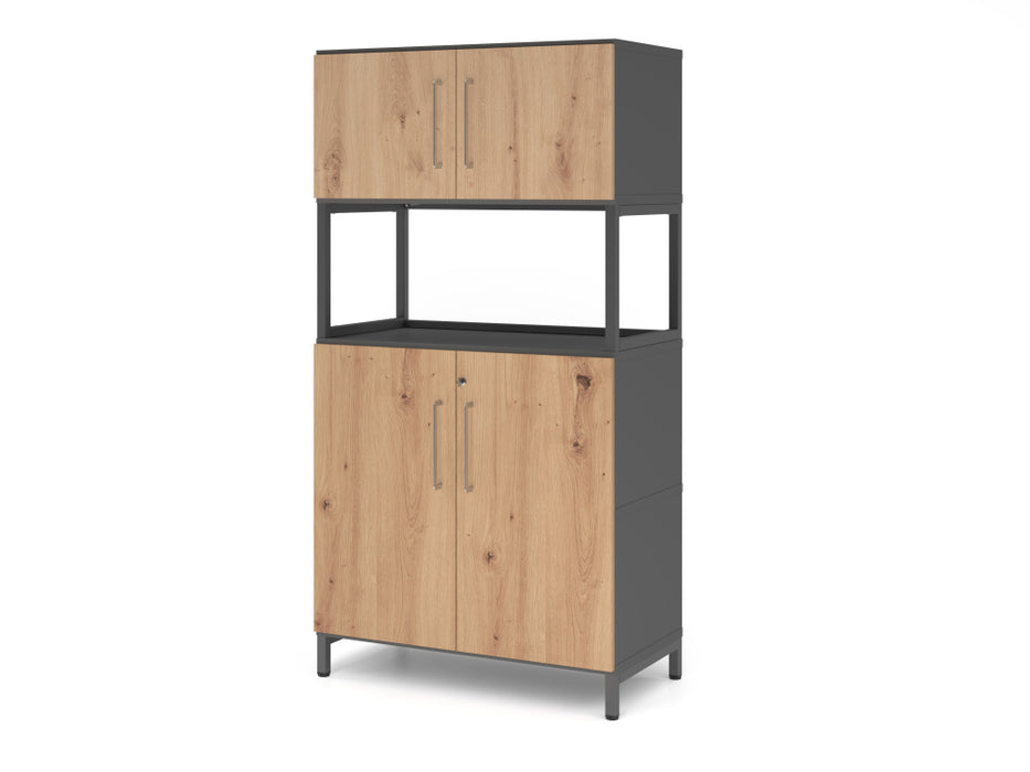 Kombischrank 80cm, 4OH