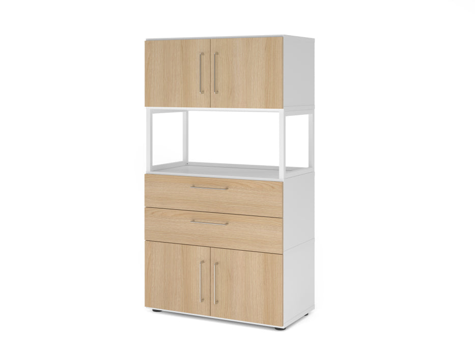 Kombischrank 80cm, 4OH