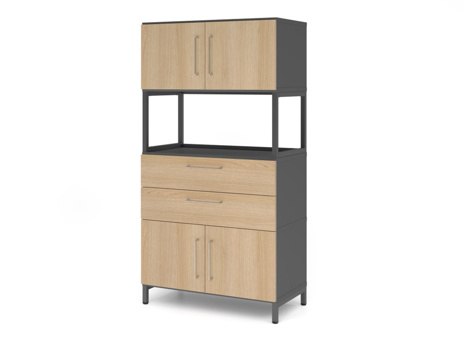 Kombischrank 80cm, 4OH