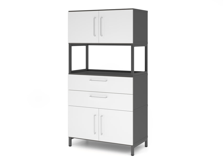 Kombischrank 80cm, 4OH