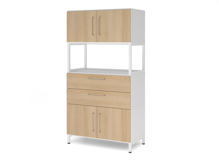 Kombischrank 80cm, 4OH