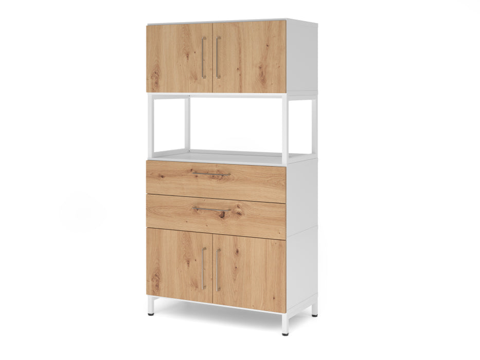 Kombischrank 80cm, 4OH