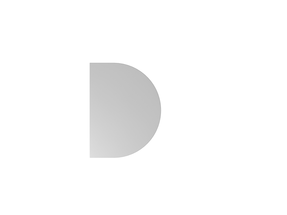 Hammerbacher NEU | Anbautisch QA60, 60 x 80 cm