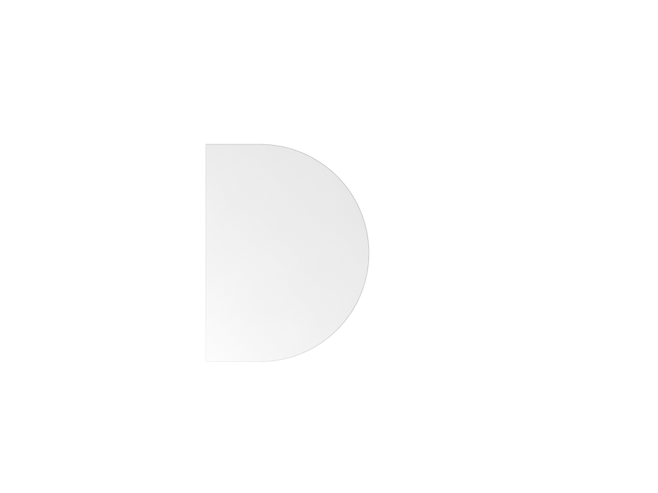 Hammerbacher NEU | Anbautisch QA60, 60 x 80 cm