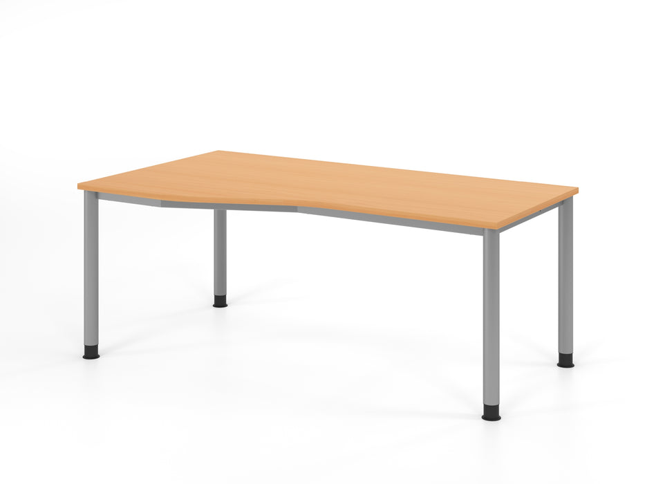 Hammerbacher NEU | Schreibtisch HS18, 180 x 100/80cm