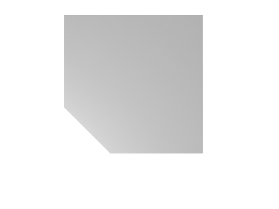 Hammerbacher NEU | Verkettungsplatte HT12, 120 x 120 cm