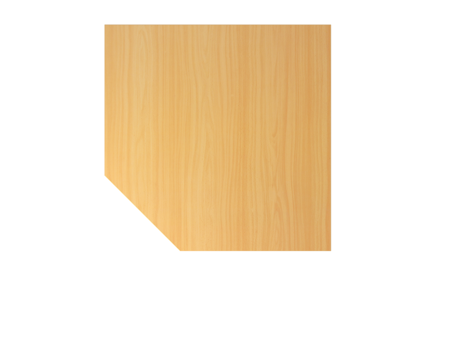 Hammerbacher NEU | Verkettungsplatte JT12, 120 x 120 cm