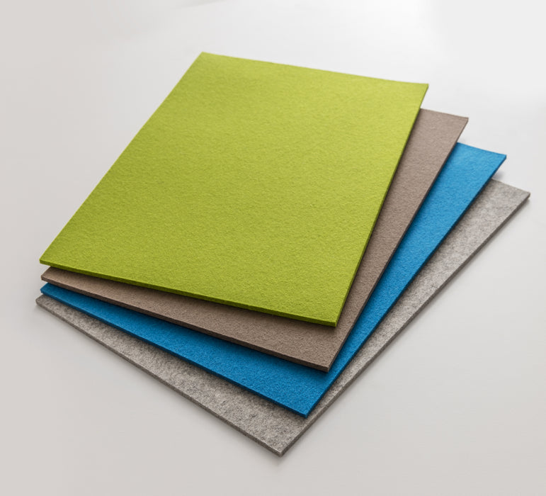 Set mit 4 Filzauflagen