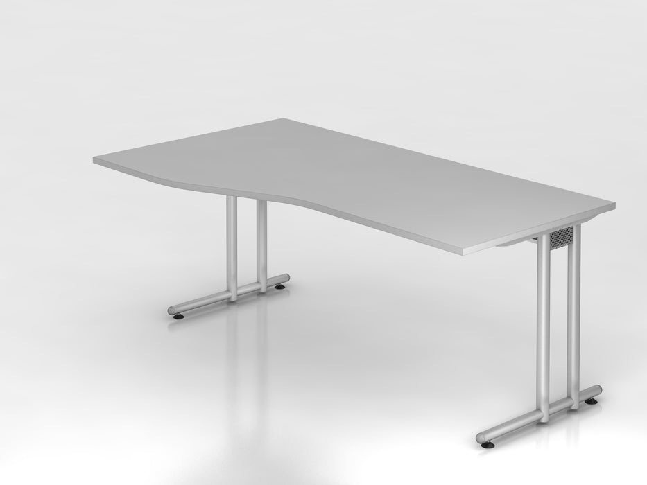 Hammerbacher NEU | Schreibtisch NS18, 180 x 100/80cm