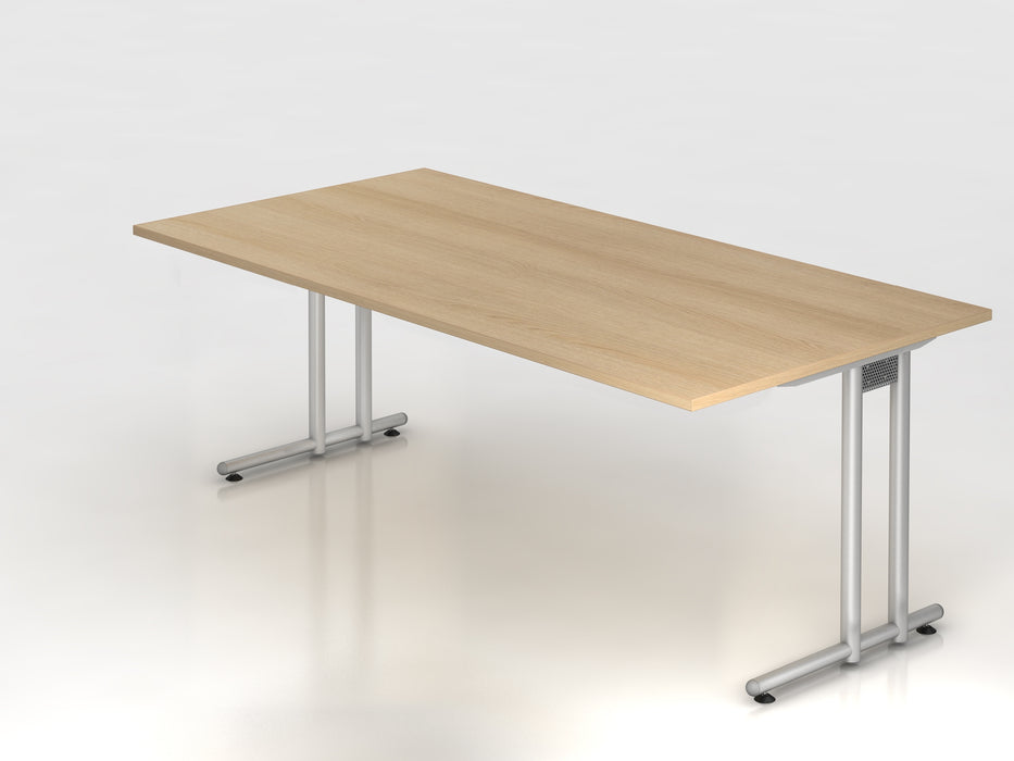 Hammerbacher NEU | Schreibtisch NS2E, 200 x 100 cm