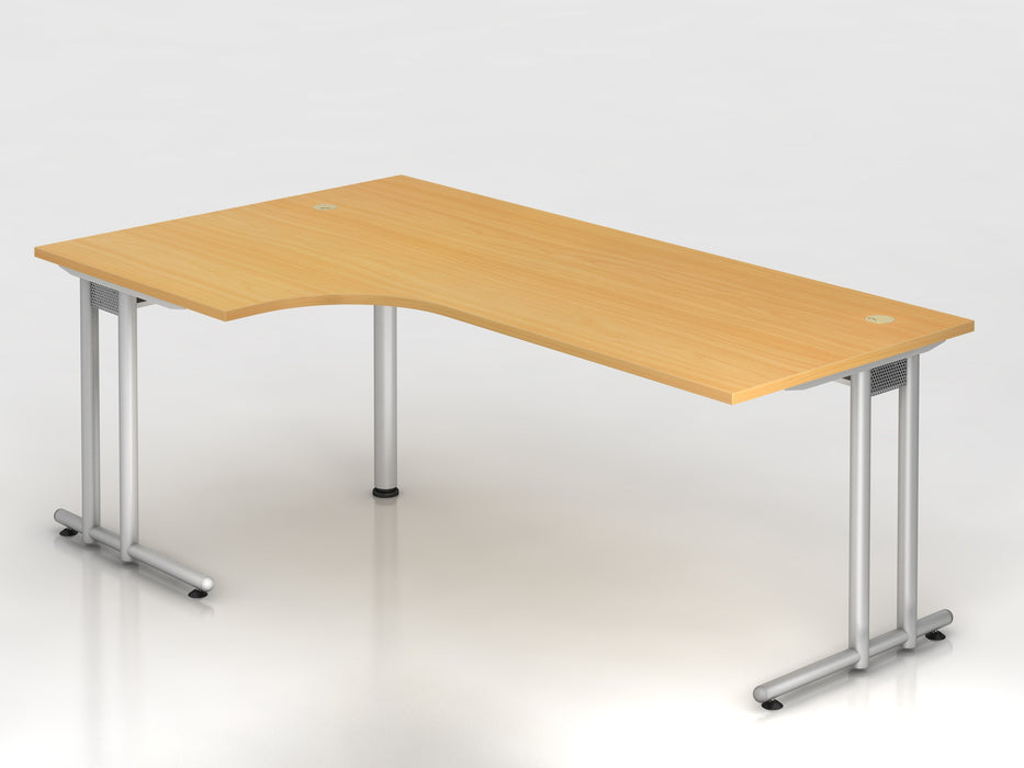 Hammerbacher NEU | Winkelschreibtisch NS82, 200 x 120 cm