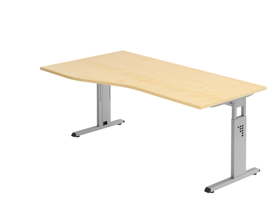 Hammerbacher NEU | Schreibtisch OS18, 180 x 100/80cm