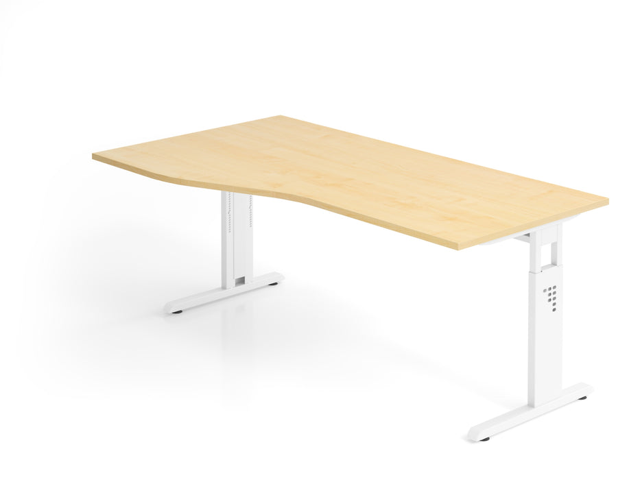 Hammerbacher NEU | Schreibtisch OS18, 180 x 100/80cm