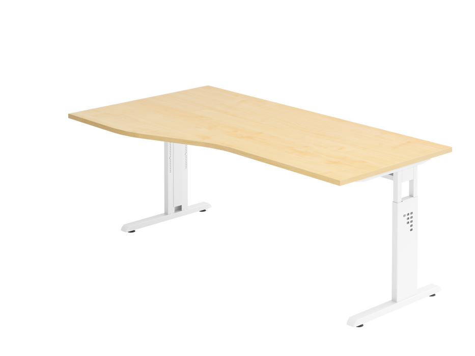 Hammerbacher NEU | Schreibtisch OS18, 180 x 100/80cm