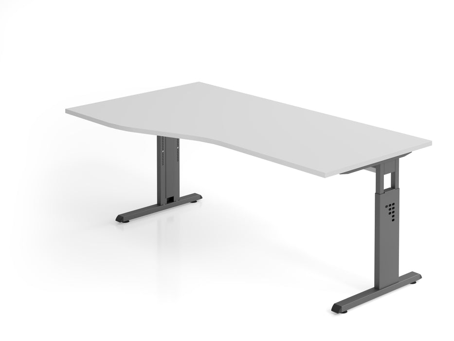 Hammerbacher NEU | Schreibtisch OS18, 180 x 100/80cm