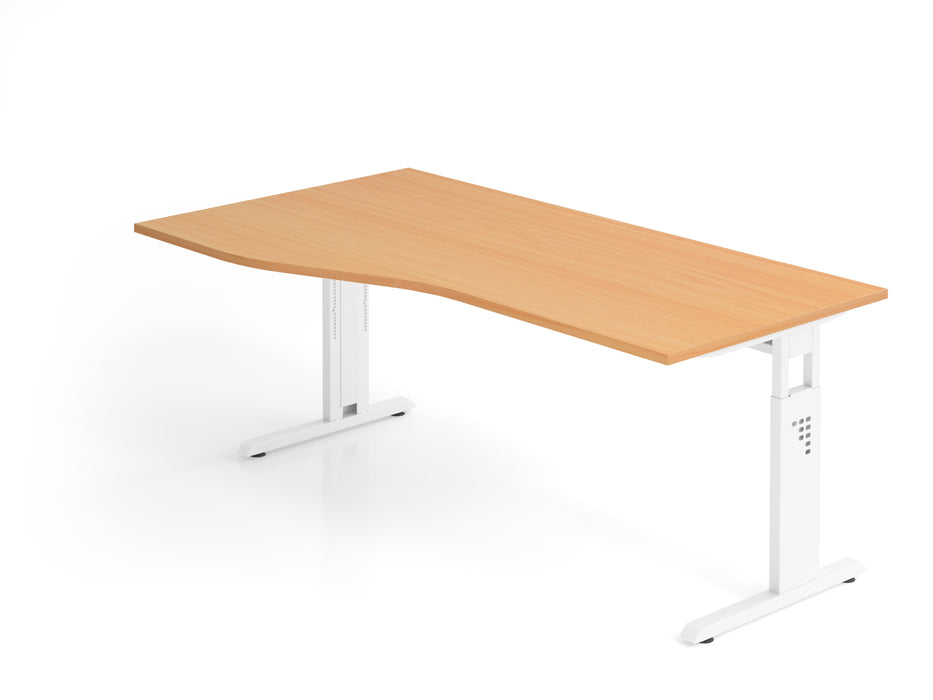 Schreibtisch OS18, 180 x 100/80cm