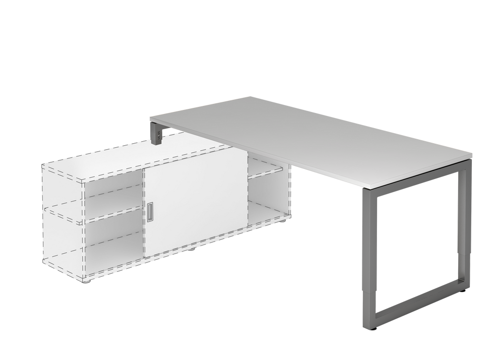 Hammerbacher NEU | Anbauschreibtisch RSE19, 180 x 80 cm