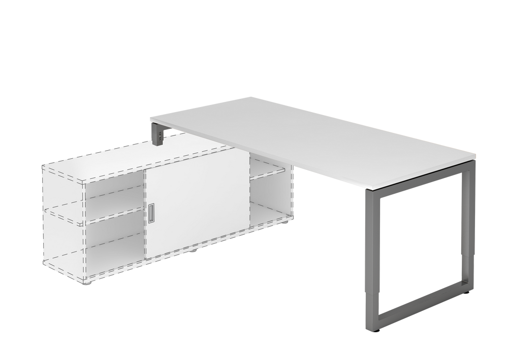 Hammerbacher NEU | Anbauschreibtisch RSE19, 180 x 80 cm