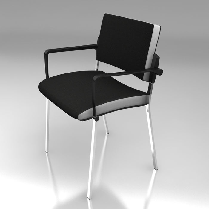 Hammerbacher NEU | 2 Stück 4-Fuß-Stuhl Premium 1 VSBP1