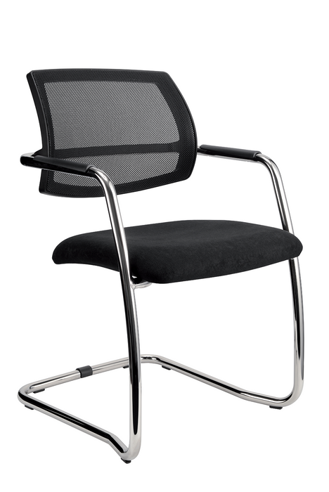 Hammerbacher NEU | 2 Freischwinger mit Netzrücken VSBP3