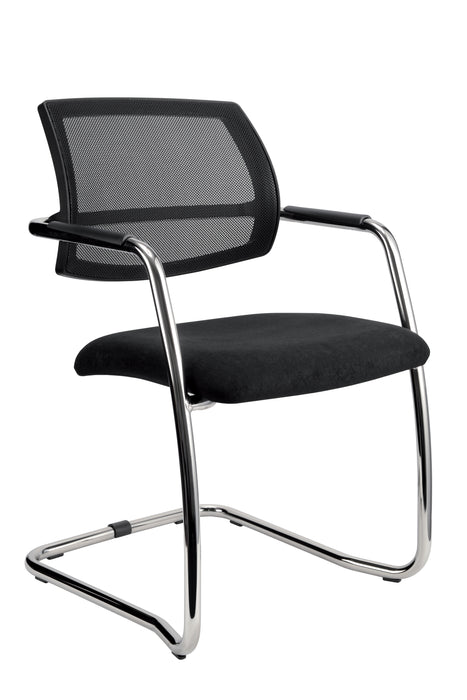 Hammerbacher NEU | 2 Freischwinger mit Netzrücken VSBP3