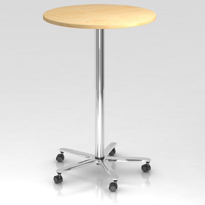 Hammerbacher NEU | Säulenhubtisch ST08, 80 cm rund