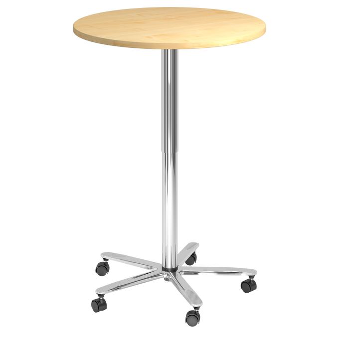 Hammerbacher NEU | Säulenhubtisch ST08, 80 cm rund