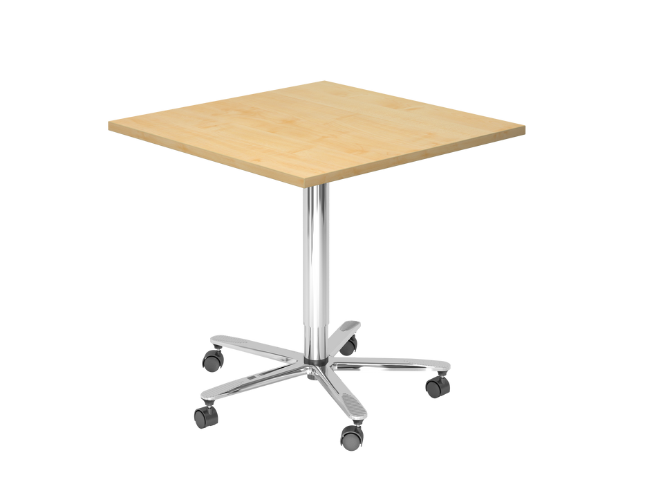 Hammerbacher NEU | Säulenhubtisch ST88, 80 x 80 cm