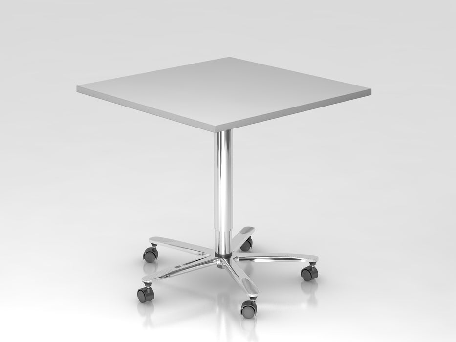 Hammerbacher NEU | Säulenhubtisch ST88, 80 x 80 cm