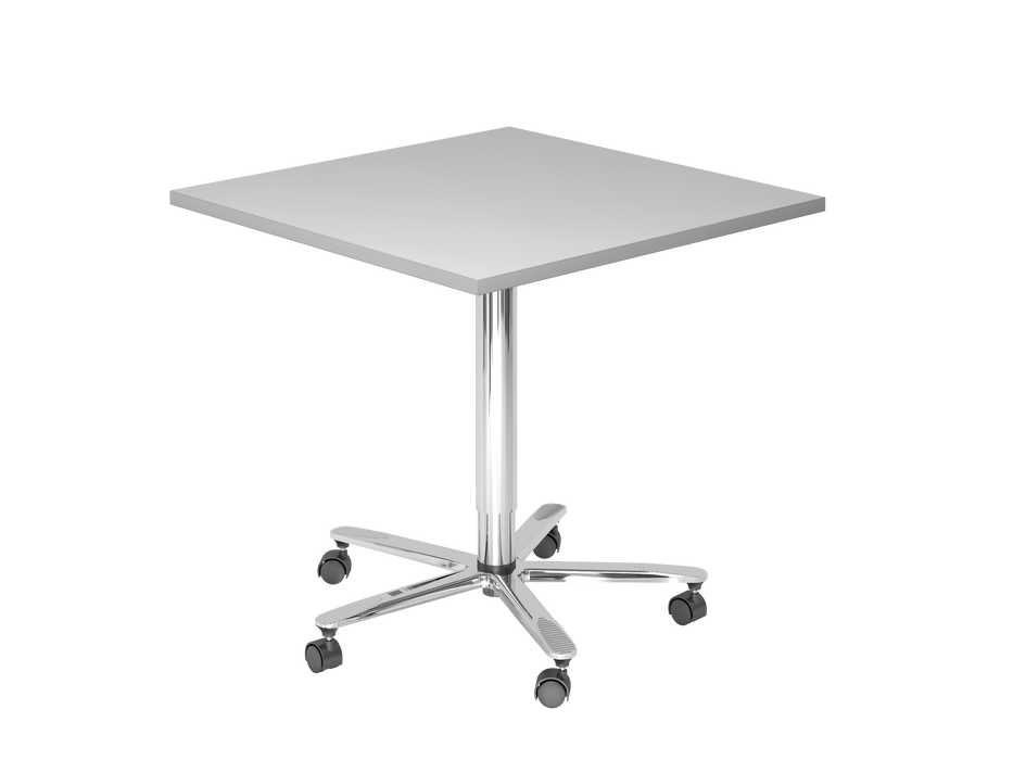 Hammerbacher NEU | Säulenhubtisch ST88, 80 x 80 cm